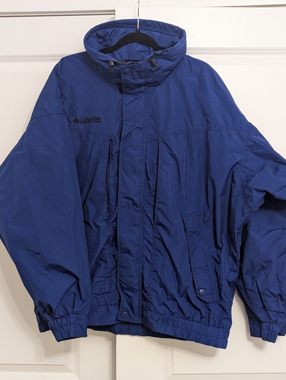 Vintage Columbia Whirlibird Interchange Ski Jacket Blue Men's Size XL Gorpcore